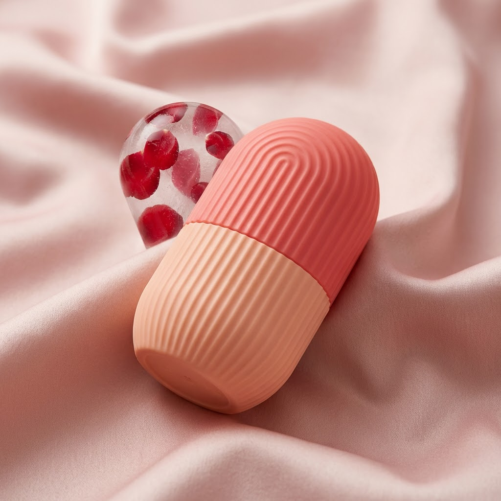 Chłodzący masażer do twarzy i linii żuchwy